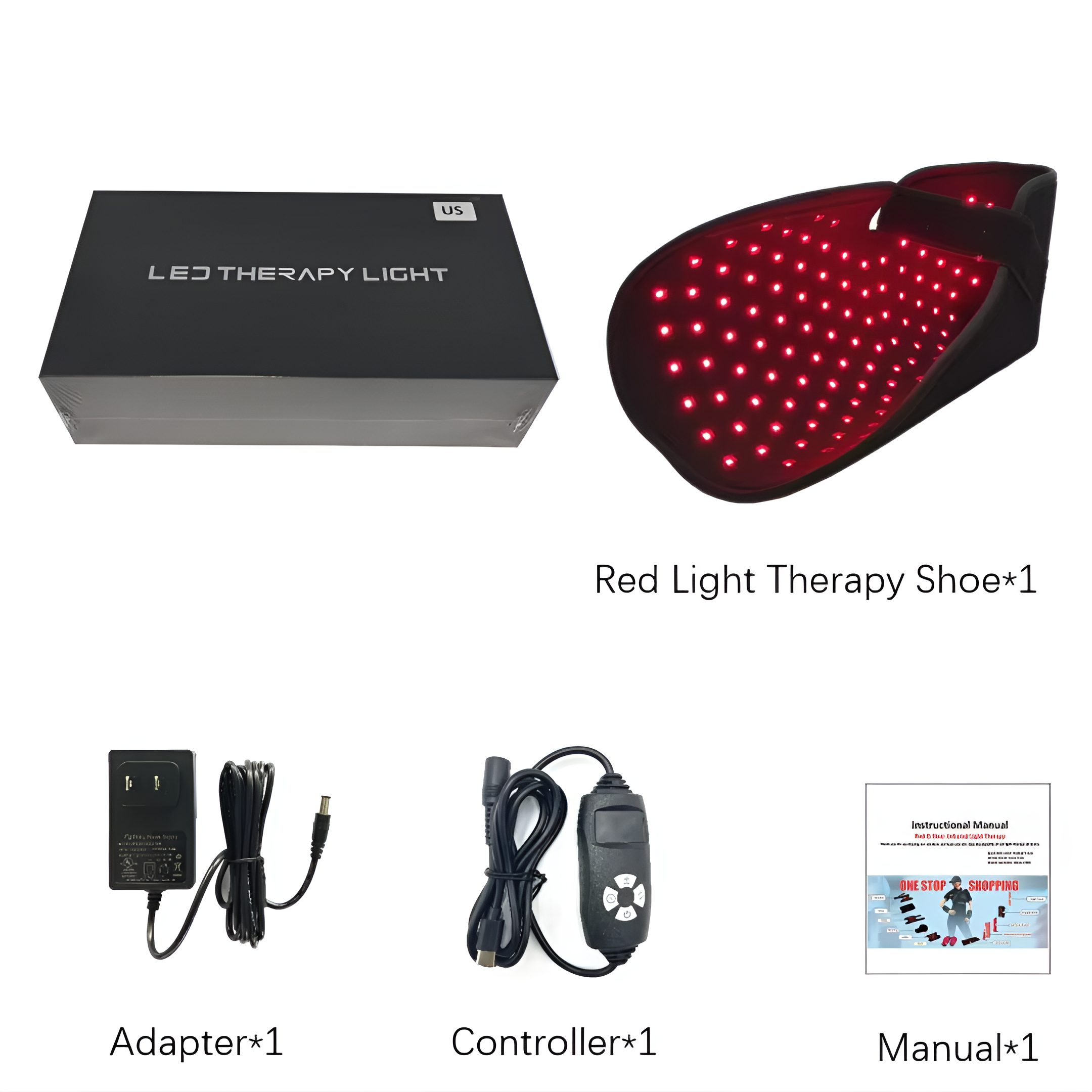 Red Light Therapy Device for Foot Neuropathy & Diabetic Nerve Pain Relief – Infrared LED Pad for Feet