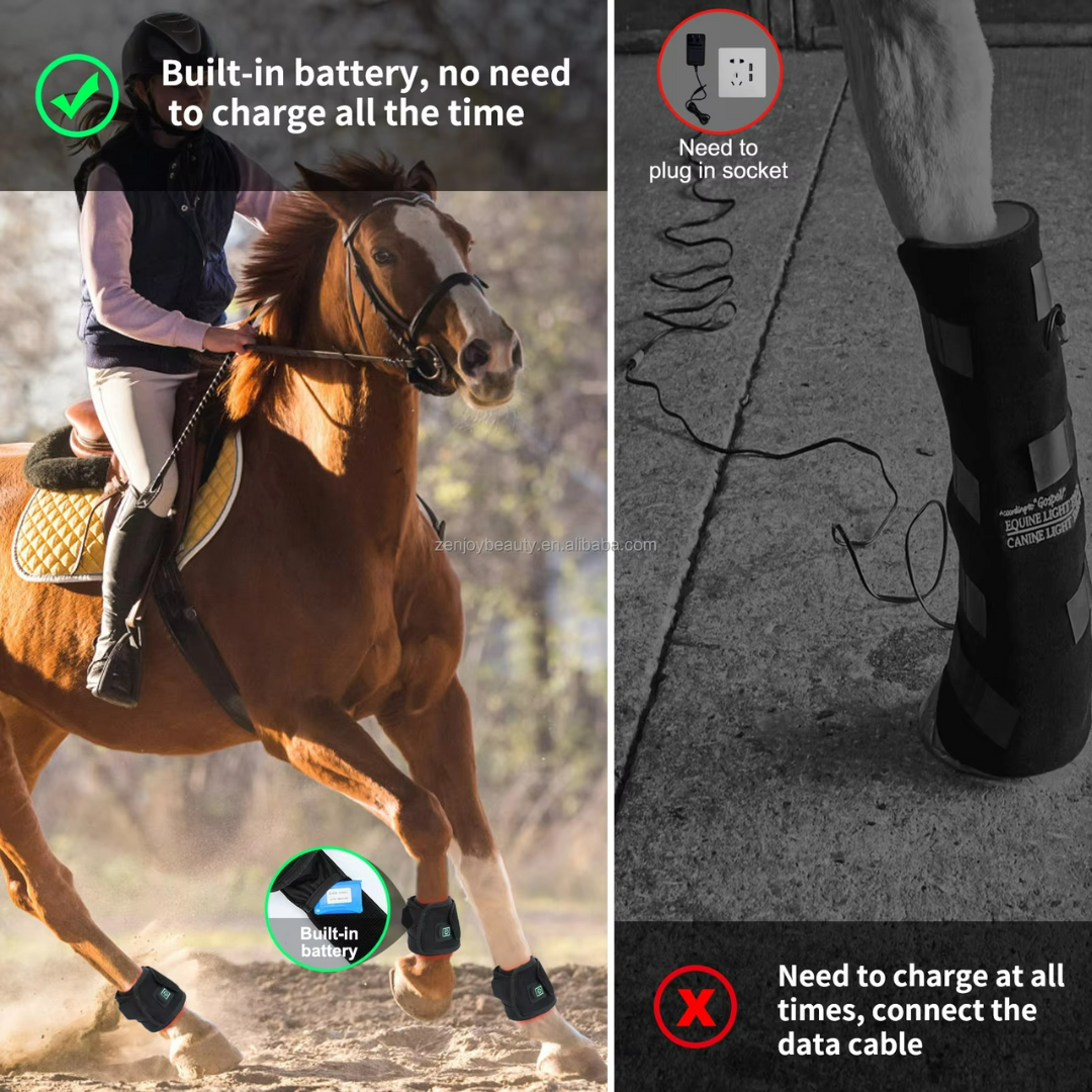 Redvitality™ Equine Red Infrared Light Therapy Hoof Wrap
