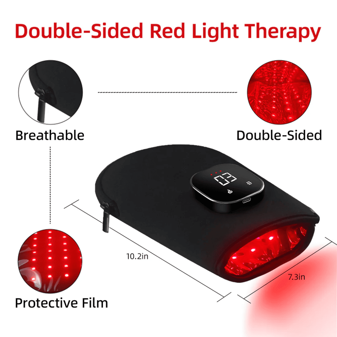 Red Light Therapy Glove for Hand Neuropathy & Carpal Tunnel – LED Infrared Relief for Nerve Pain in Hands