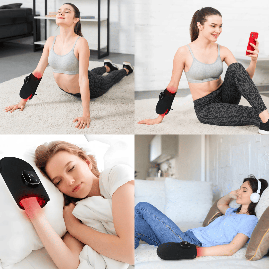 Red Light Therapy Glove for Hand Neuropathy & Carpal Tunnel – LED Infrared Relief for Nerve Pain in Hands