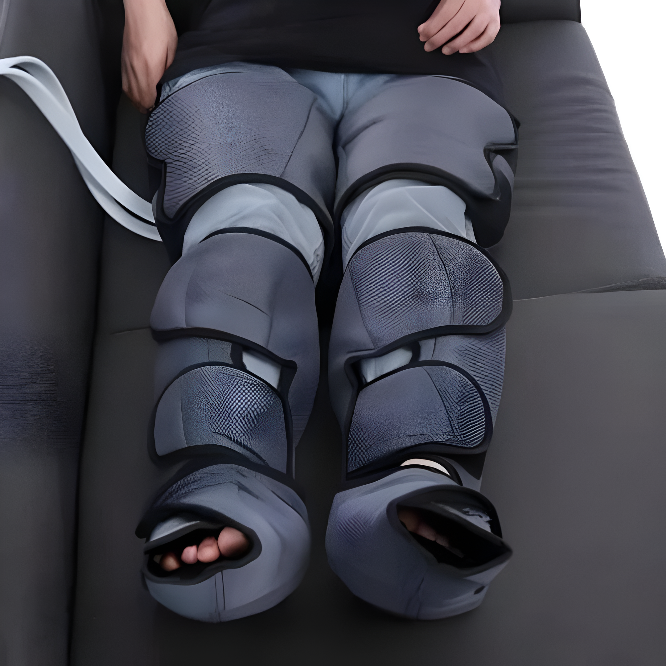 Air Compression Leg Massager for Circulation, Recovery & Pain Relief
