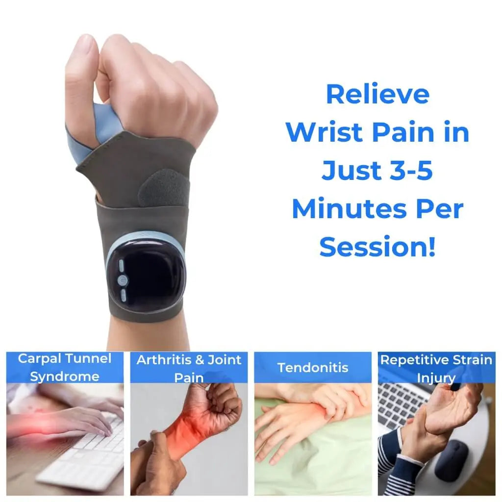 Wrist Therapy Massager Wrap For Pain Relief And Recovery