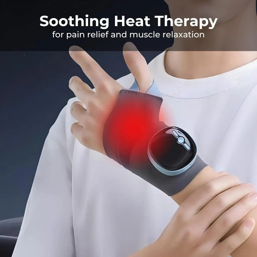 Wrist Therapy Massager Wrap For Pain Relief And Recovery