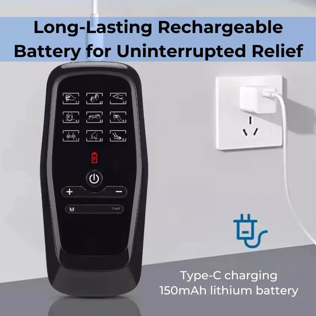 TENS Machine & EMS Electrotherapy Device For Pain Relief