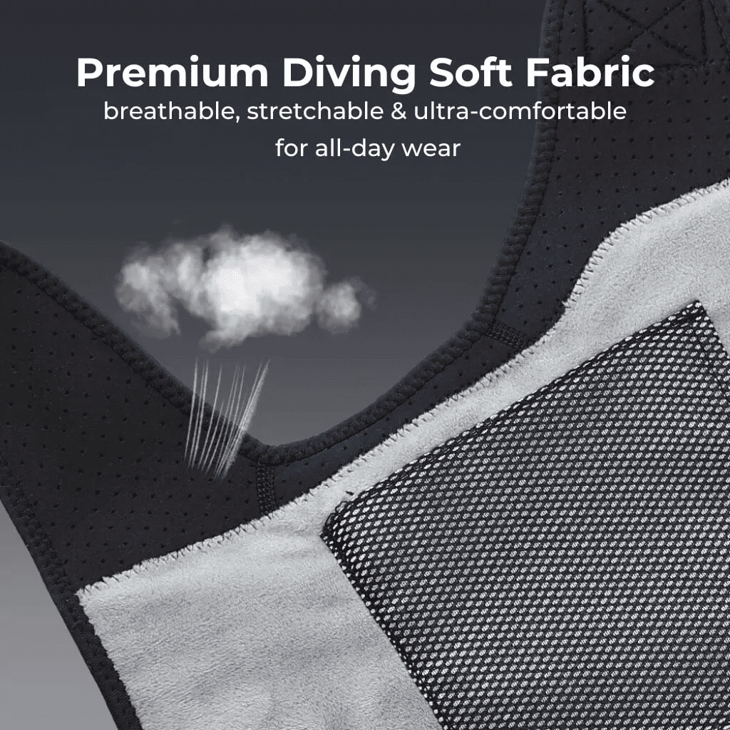 Shoulder Heating Pad with Massager for Pain Relief & Recovery