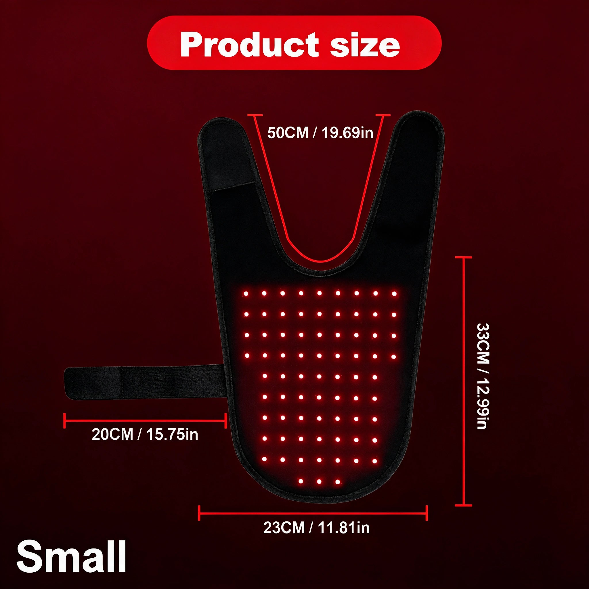 Red Light+ Infrared Therapy Wrap For Dogs&Cats RedVitality™